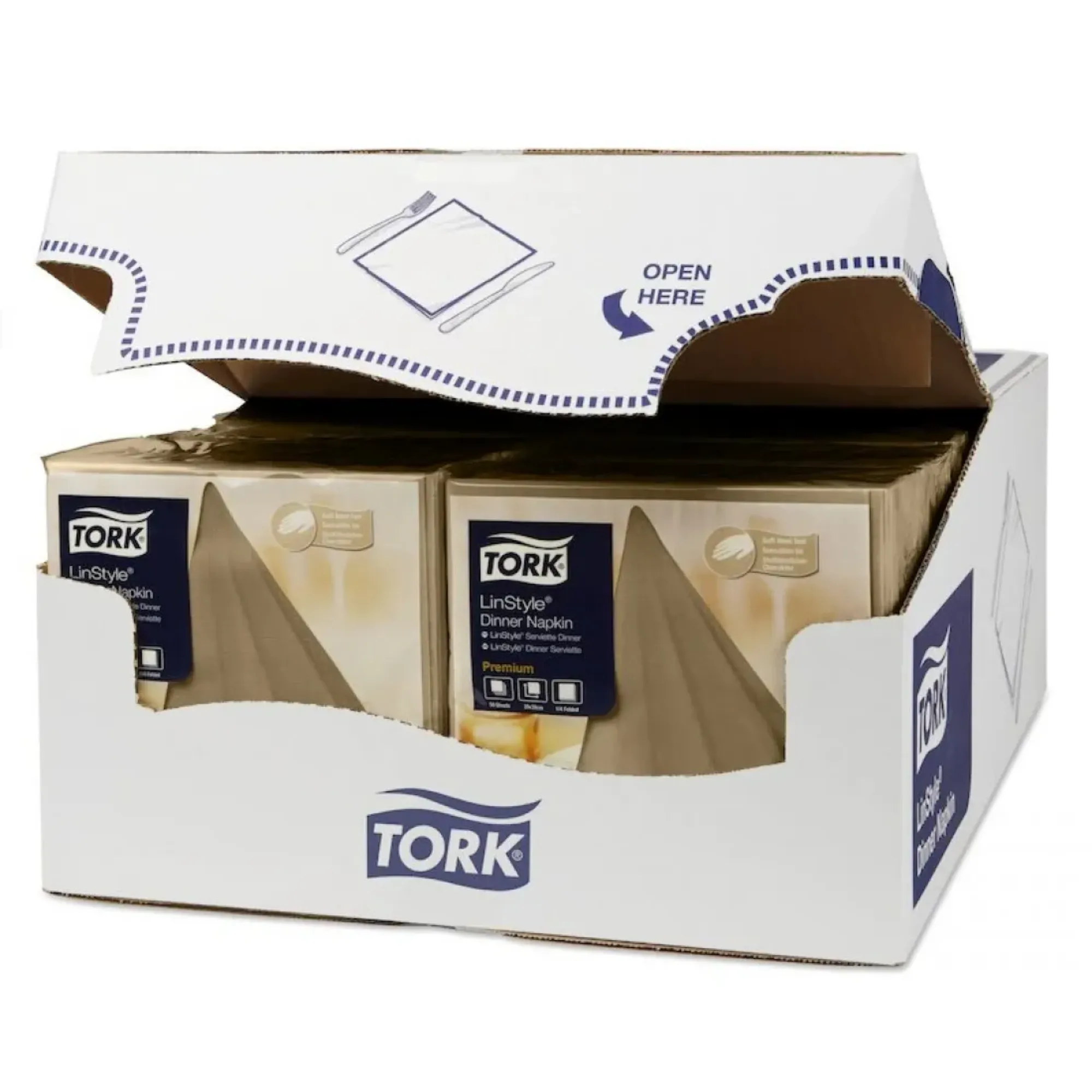Picture of Tork Biscuit 39/2 Dinner Napkin X 1800 - 05911870