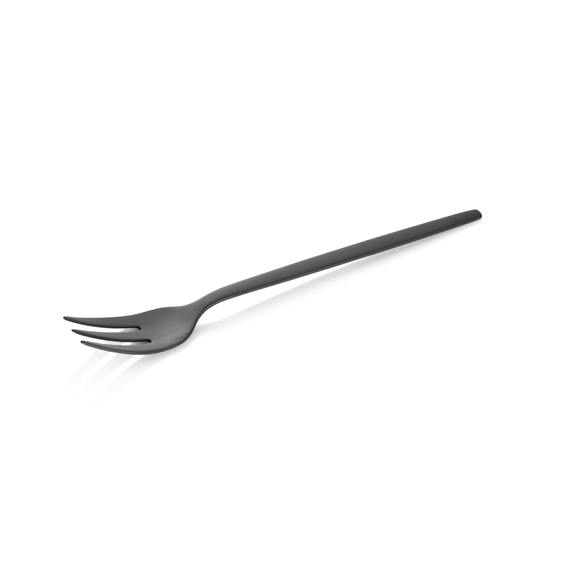 Picture of Alex Black Dessert Fork Set, Chrome Nickel Steel, Pack of 12 - 1612206