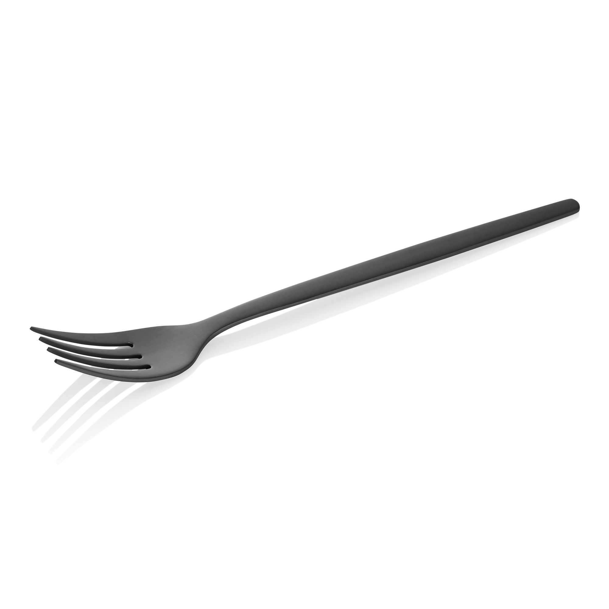 Picture of Alex Black Flatware Set, Chrome Nickel Steel, Pack of 12 - 1612201
