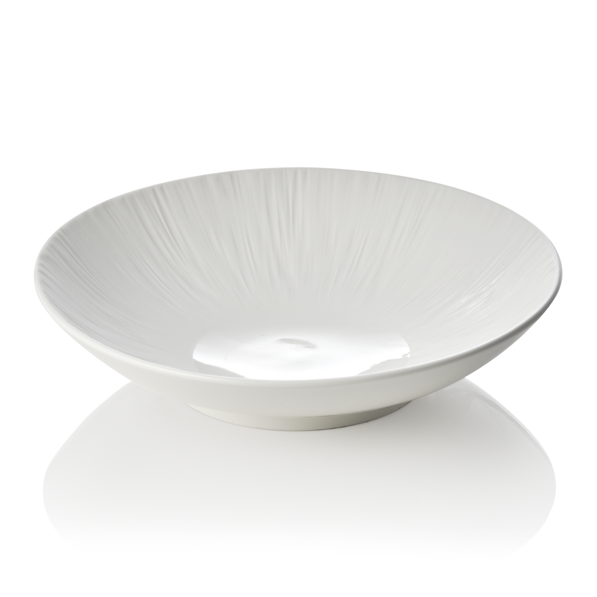 Picture of Maya Shiro Porcelain Bowl Set White Dia 26.5 cm 1.3 L Pack of 2 - 4850526