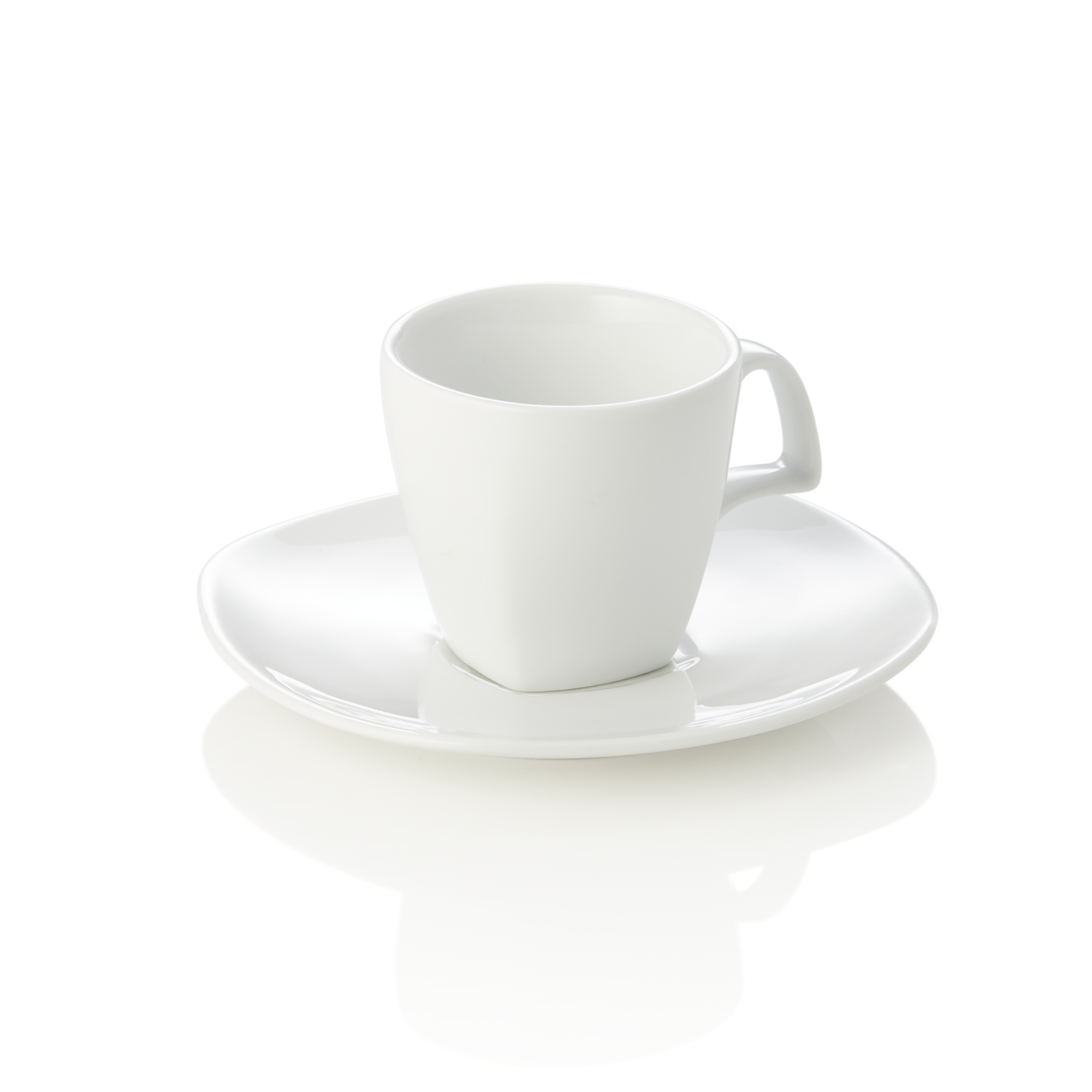 Picture of Was Germany Espresso Cup and Saucer Set Porcelain 80 ml Pack of 4 - 4858108