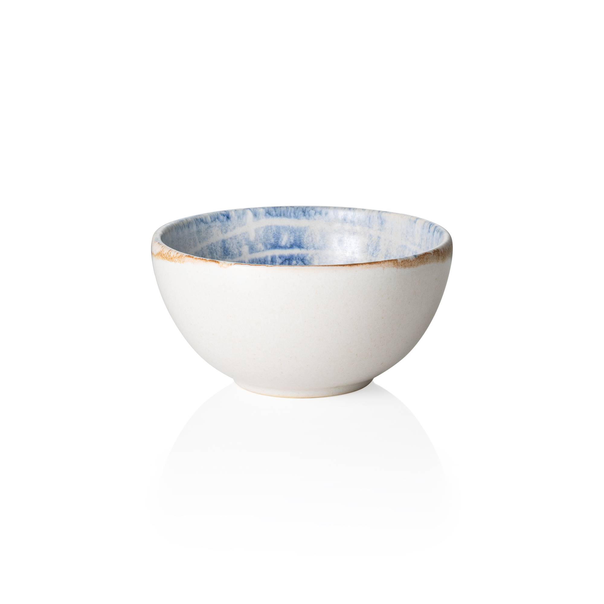 Picture of Rockzzero Coupe Arctic Stoneware Bowl Set, Deep, Dia 10 cm, 0.2 L, Pack of 6 - 472703010