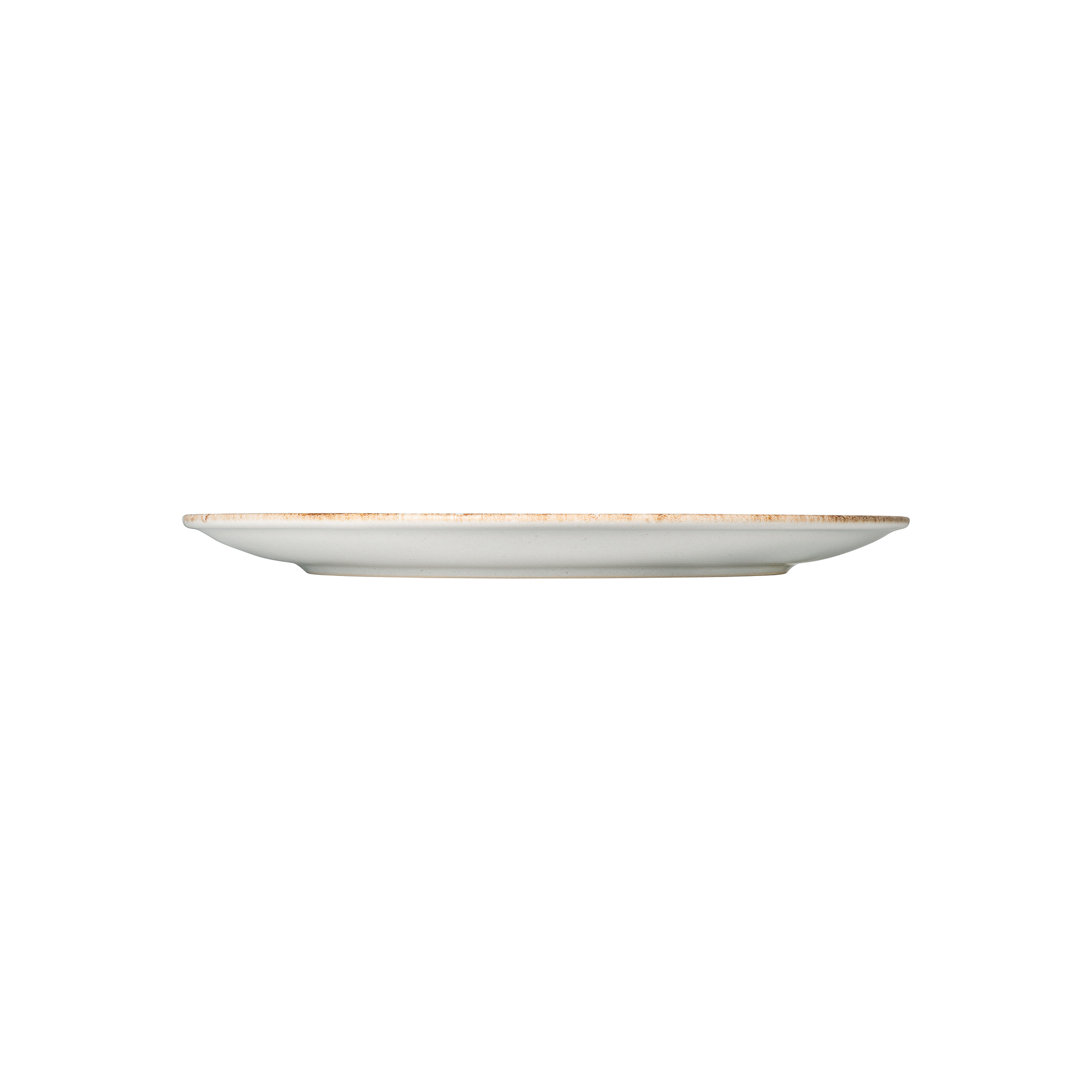 Picture of Rockzzero Coupe Arctic Stoneware Plate Set Dia 32.5 cm Pack of 4 - 472701032