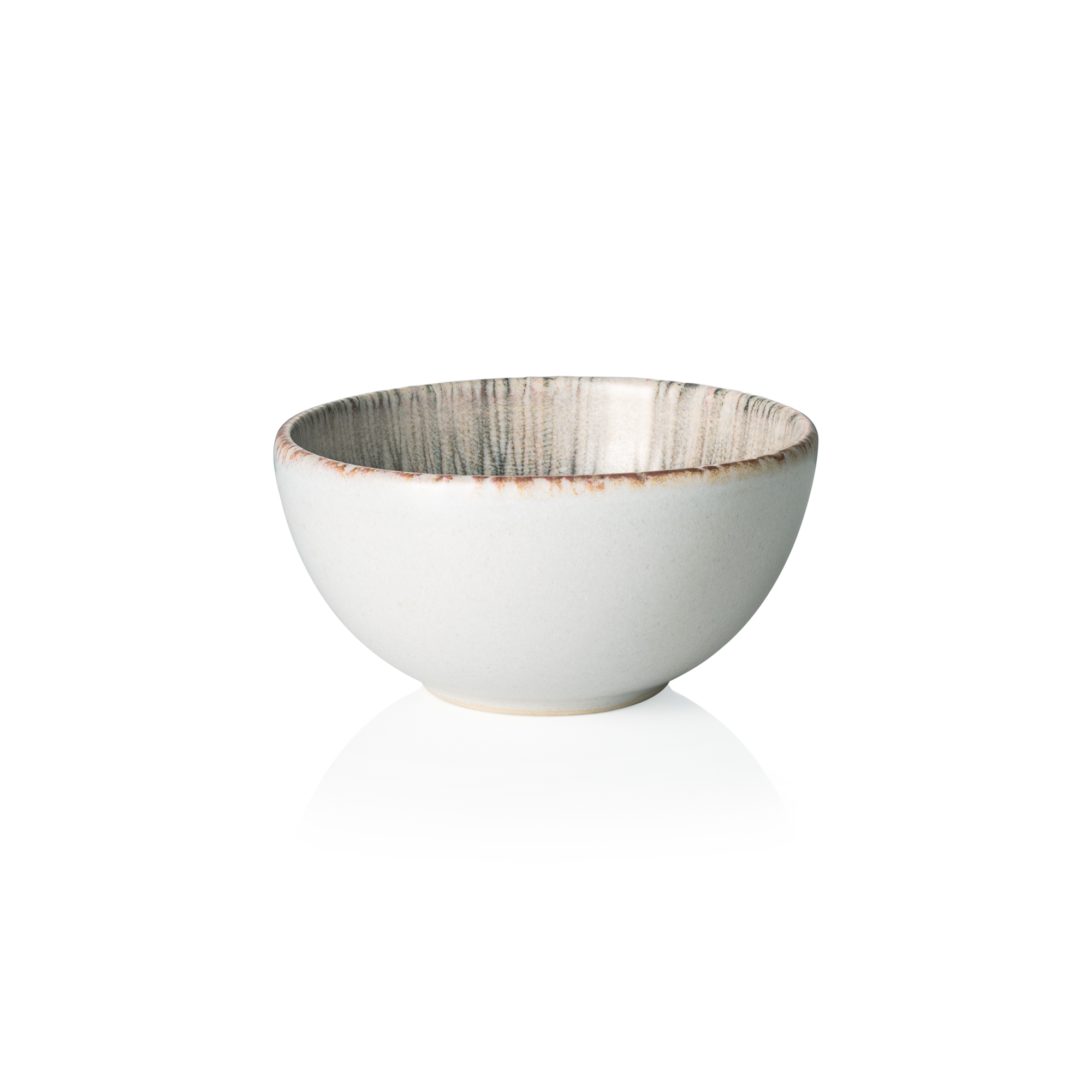 Picture of Rockzzero Coupe Iris Stoneware Bowl Set Deep Dia 10 cm 0.2 L Pack of 6 - 472603010