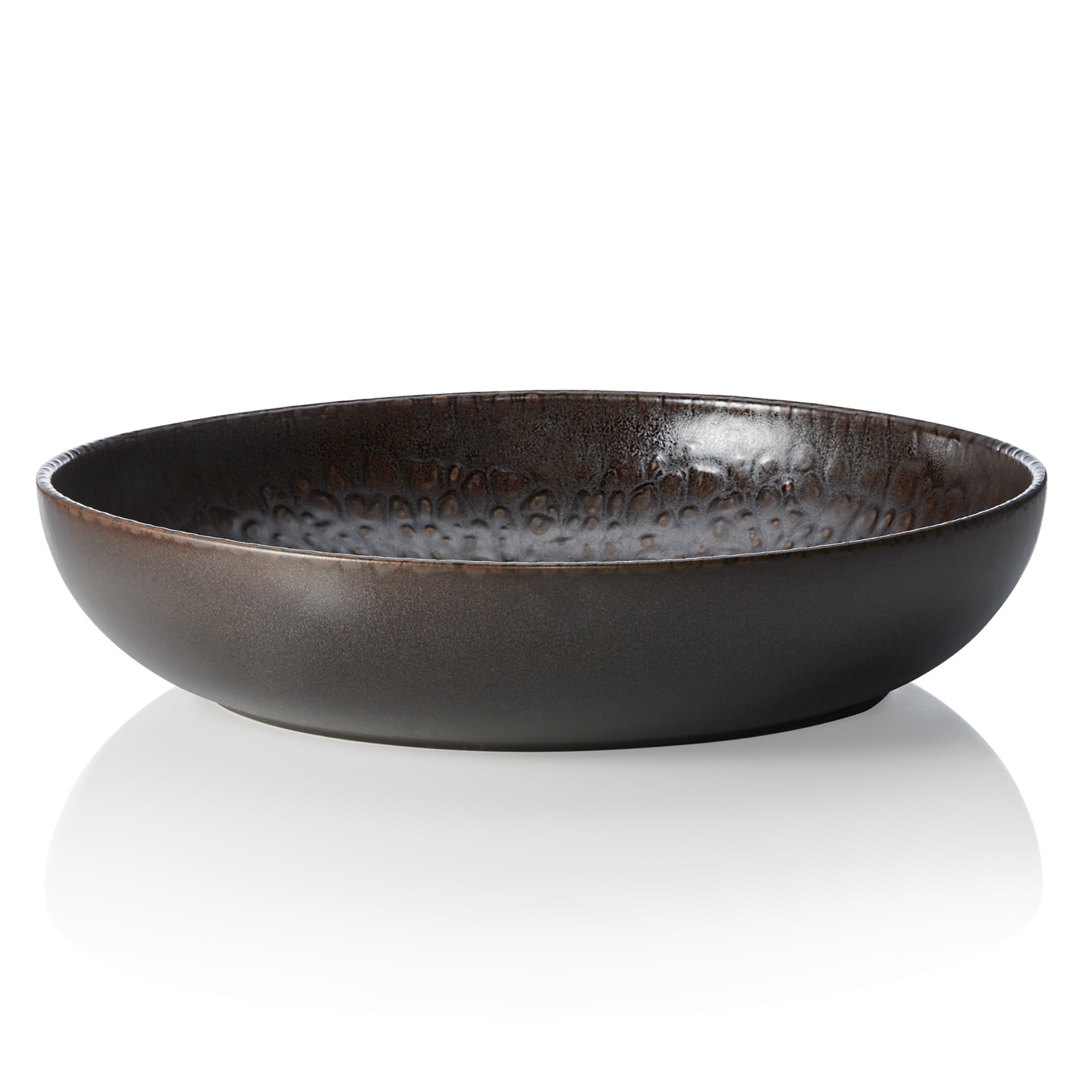 Picture of Rockzzero Stoneware Bowl Metallic Brown Dia 33 cm 3 L - 452003033