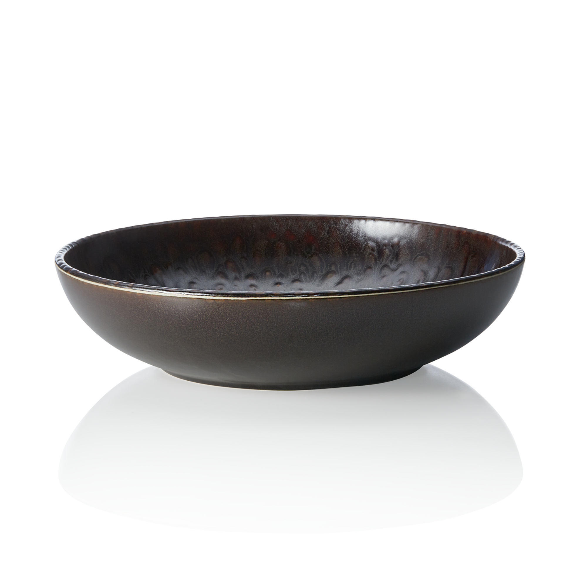 Picture of Rockzzero Stoneware Bowl Metallic Brown Dia 28 cm 2 L - 452003028