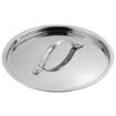 Picture of Vogue Stainless Steel & Aluminium Tri-Wall Saucepan Lid 20cm - Y424