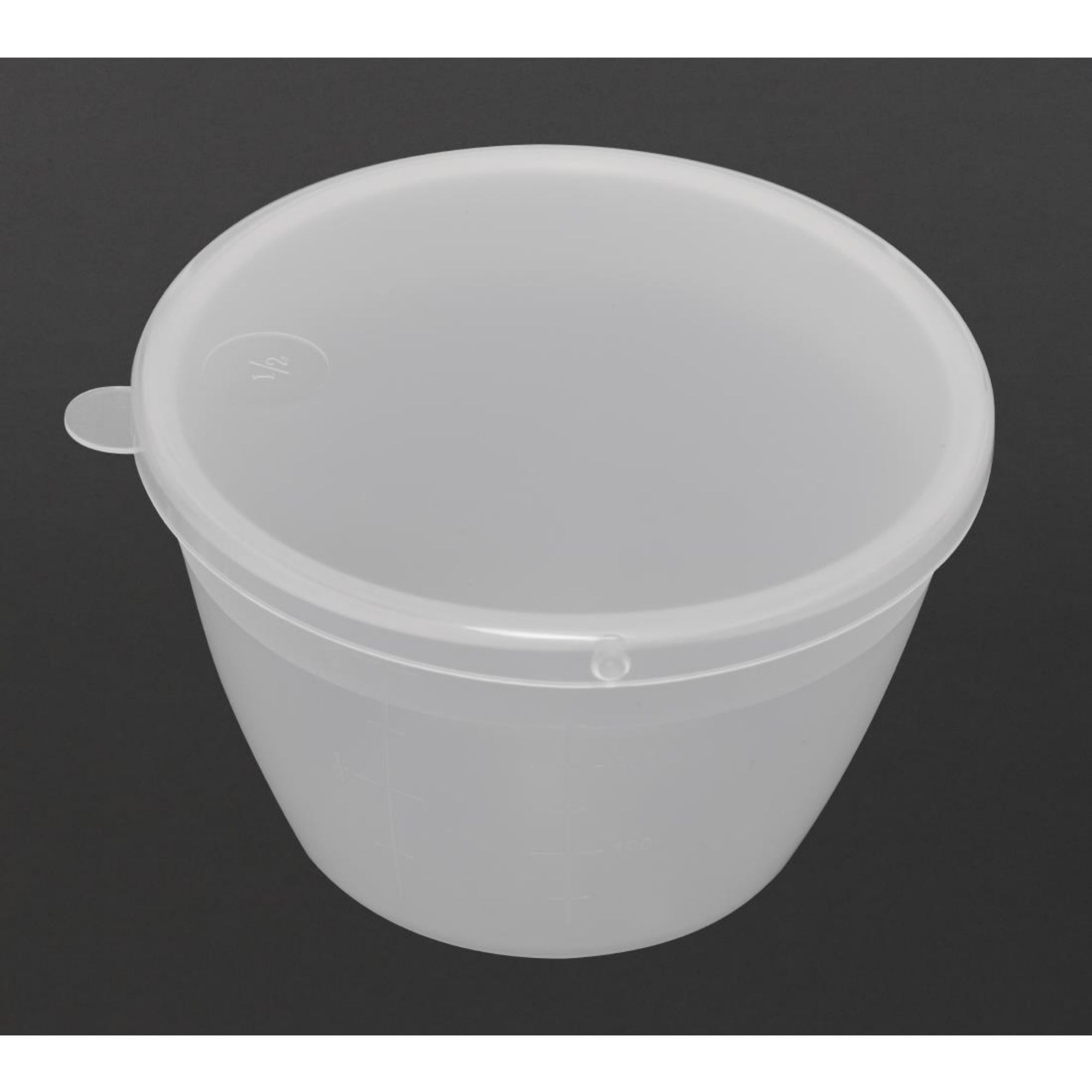 Picture of Kitchen Craft Polypropylene Pudding Basins 290ml (Pack of 12) - Y838