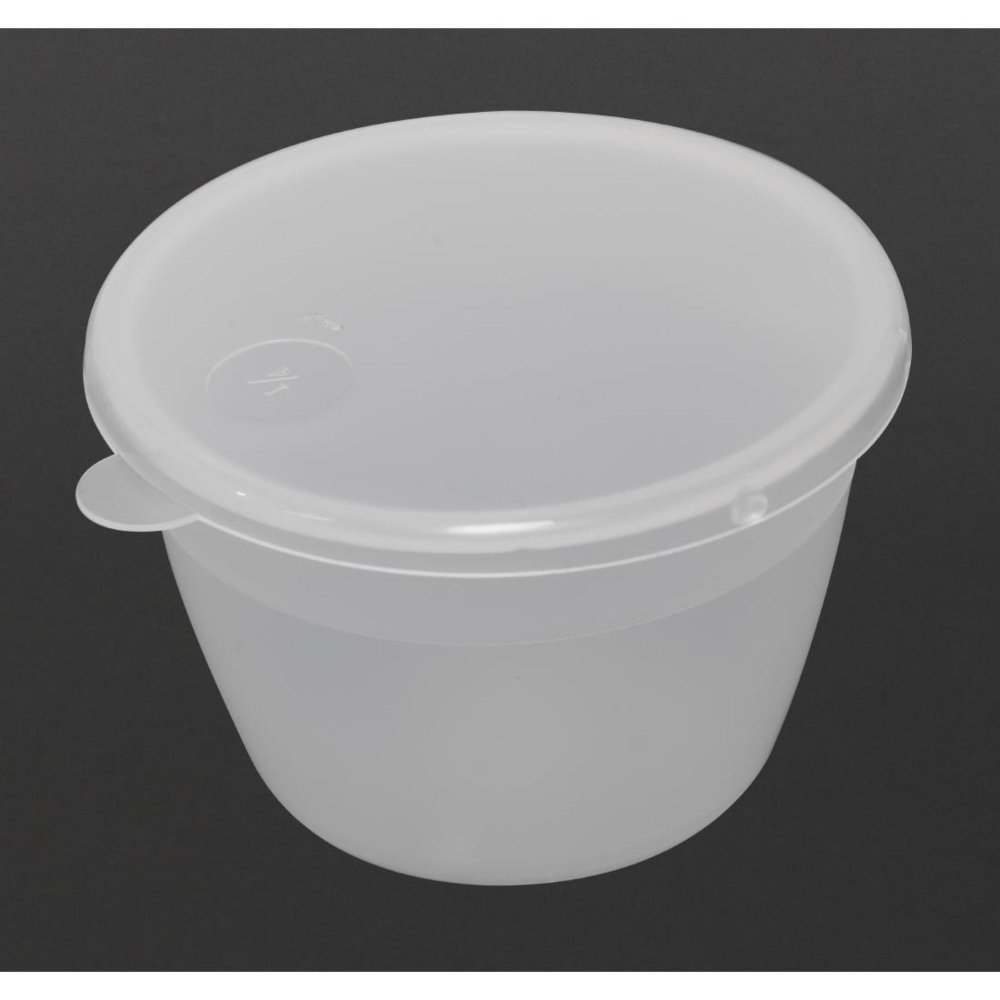 Picture of Kitchen Craft Polypropylene Pudding Basins 140ml (Pack of 12) - Y837