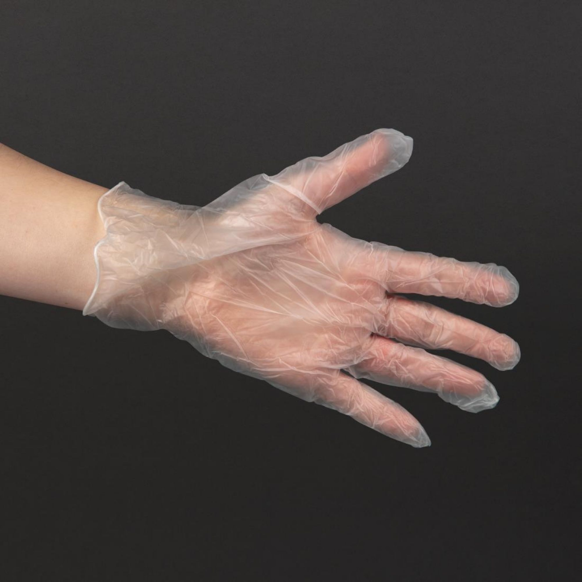 Picture of Powder-Free Latex Gloves Clear Extra Large (100 pack) - Y262-XL
