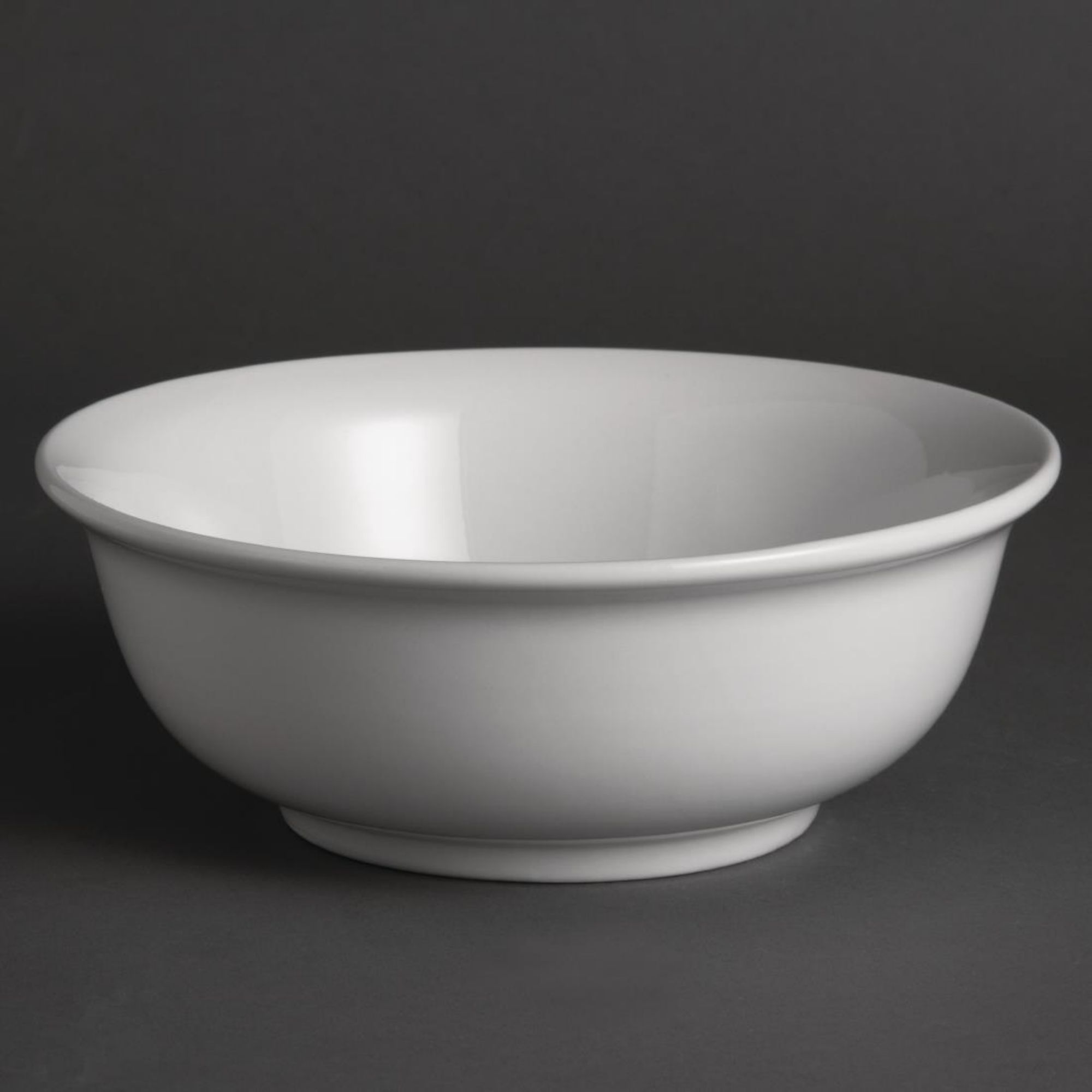 Picture of Olympia Whiteware Salad Bowls 200mm (6 pack) - W428