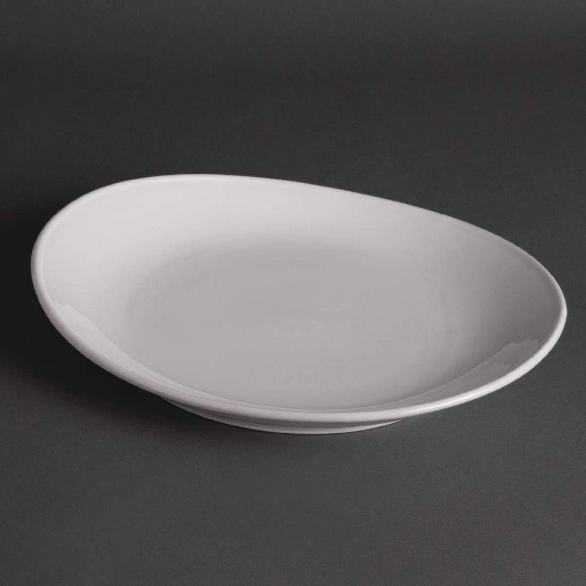 Picture of Olympia Whiteware Steak Plates 300mm (6 pack) - Y132