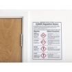 Picture of Vogue COSHH Regulations Sign - W396