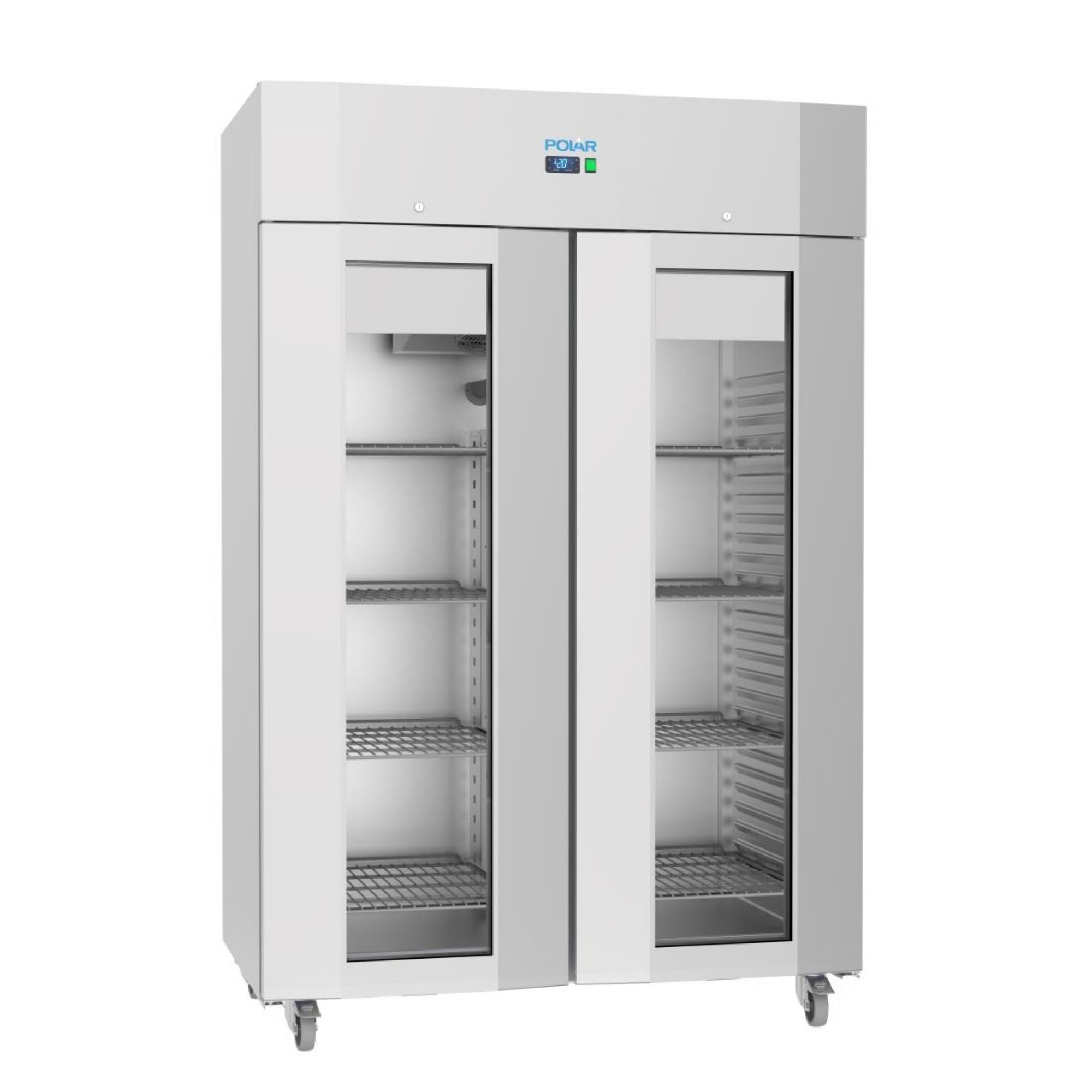 Picture of Polar U-Series Energy Efficient Double Door Upright Display Fridge - UA042