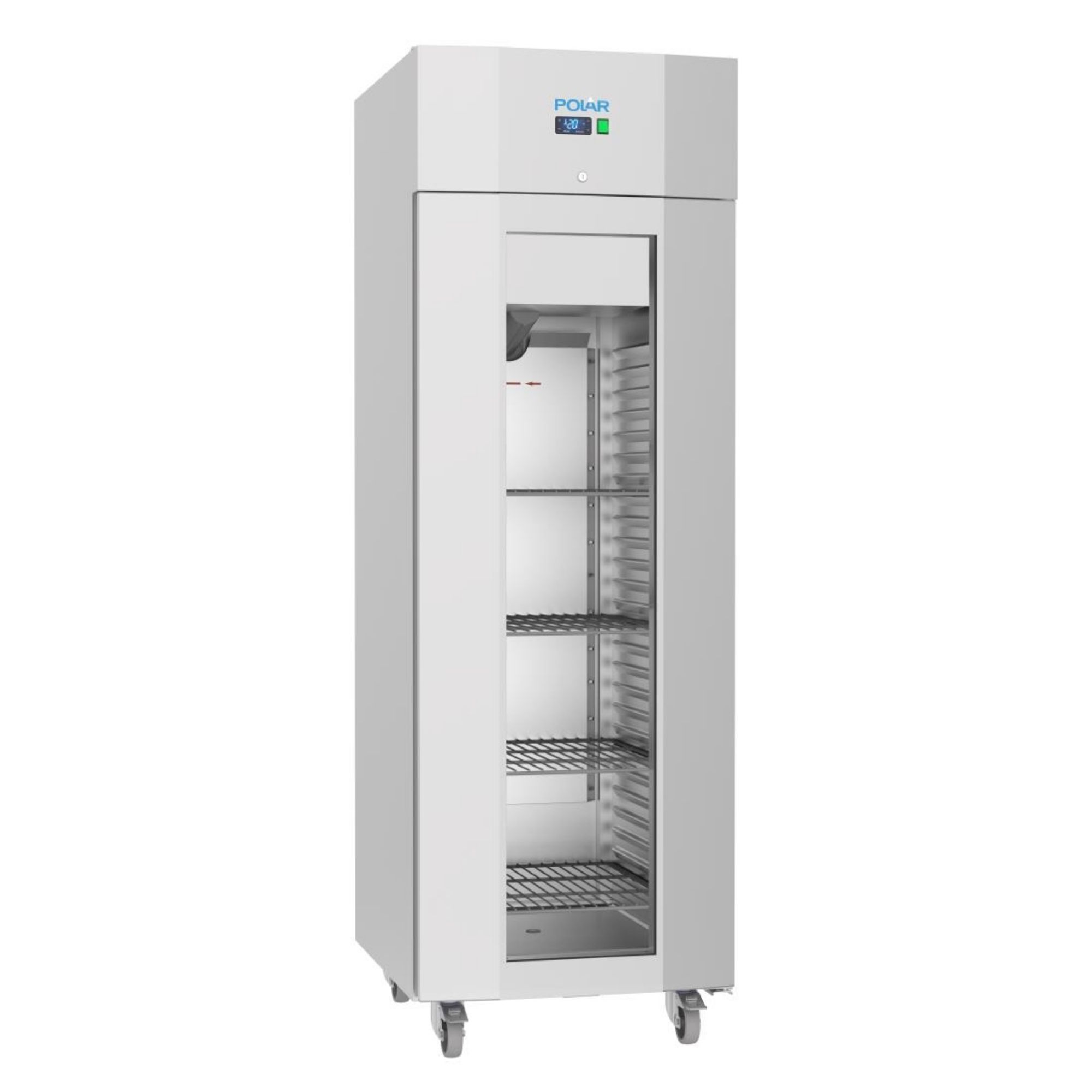Picture of Polar U-Series Energy Efficient Single Door Upright Display Fridge - UA040