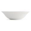 Picture of Olympia Linear Oatmeal Bowls White 150mm (12 pack) - U853