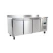 Picture of Polar U-Series Triple Door Counter Fridge with Upstand 417Ltr - UA065