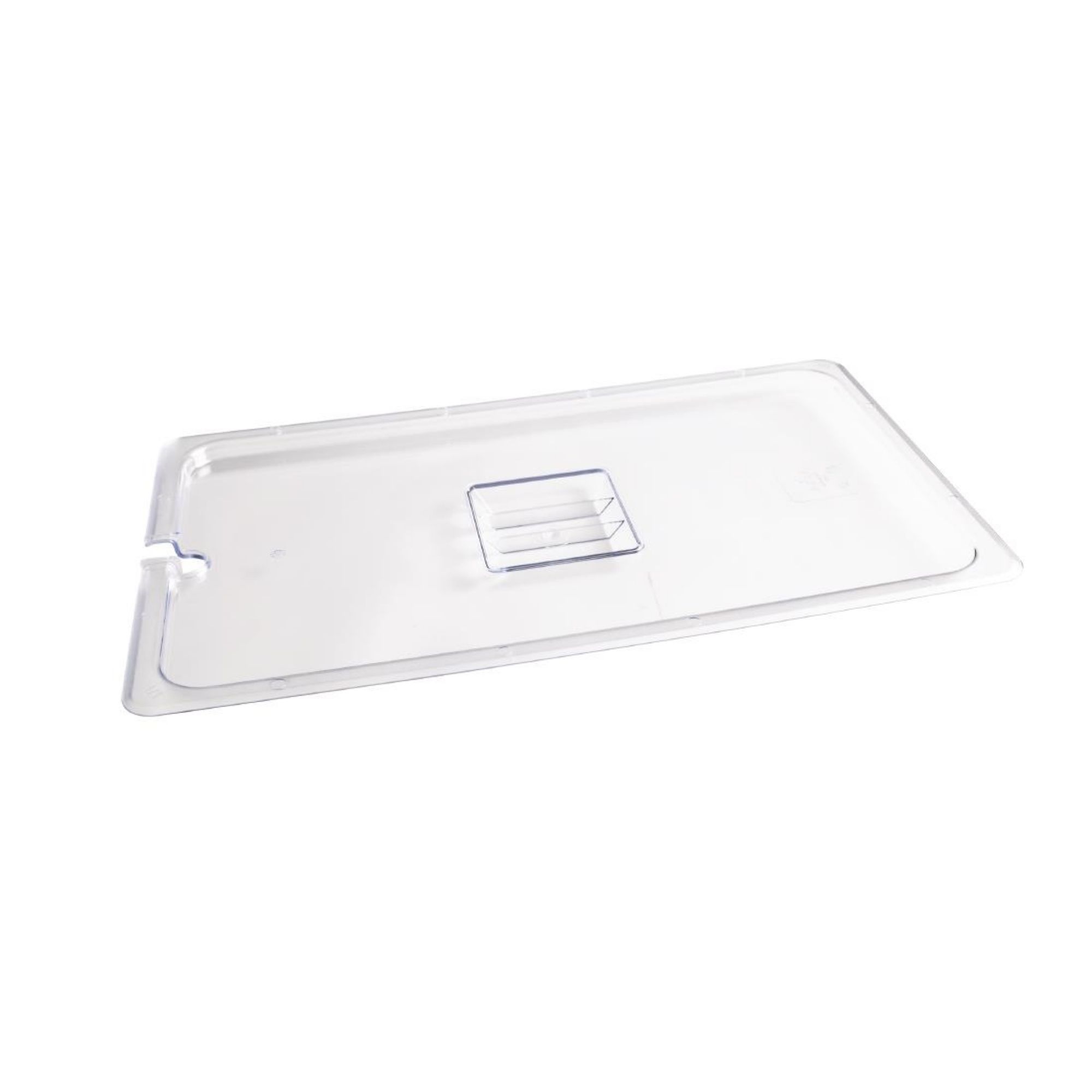 Picture of Vogue Polycarbonate 1/1 Gastronorm Lid Notched - U250