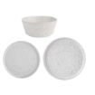 Picture of Olympia Cavolo Serve Like A Pro 18-Piece White Speckle Dinner Set - SA621