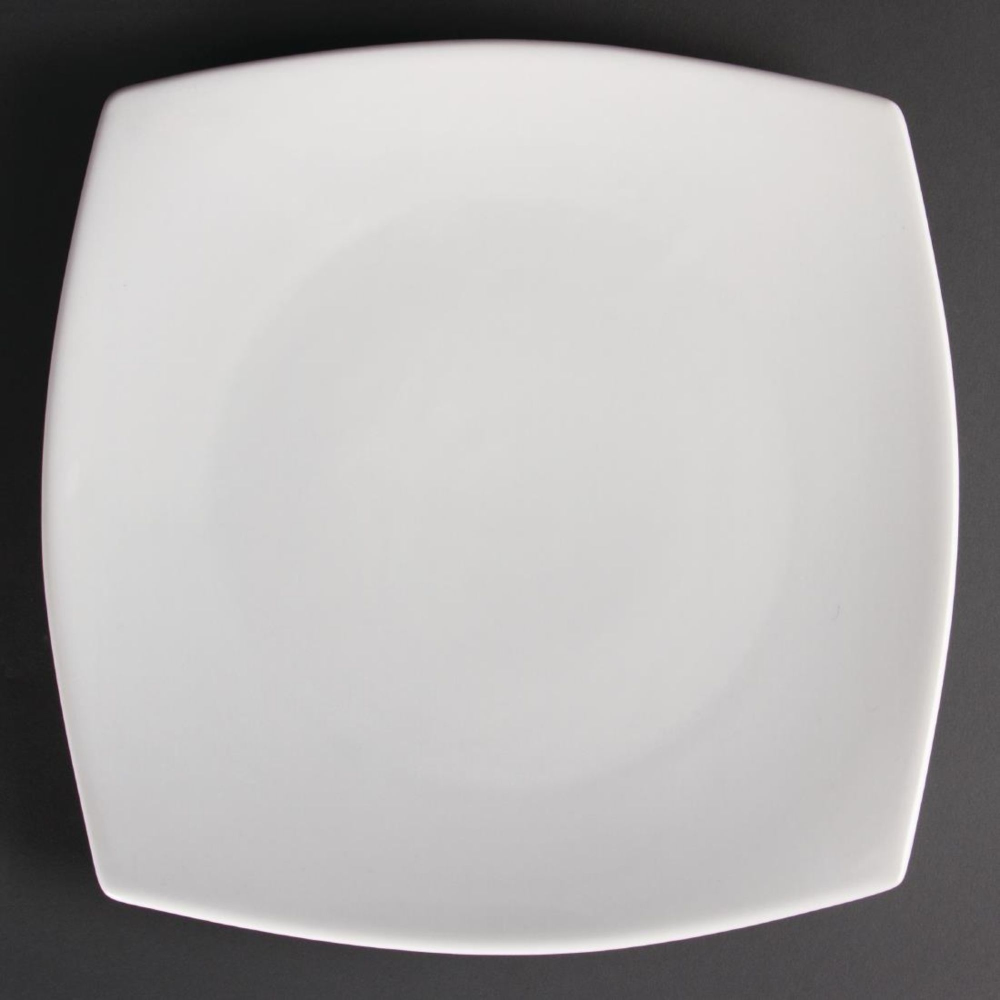 Picture of Olympia Whiteware Rounded Square Plates 305mm (6 Pack) - U172