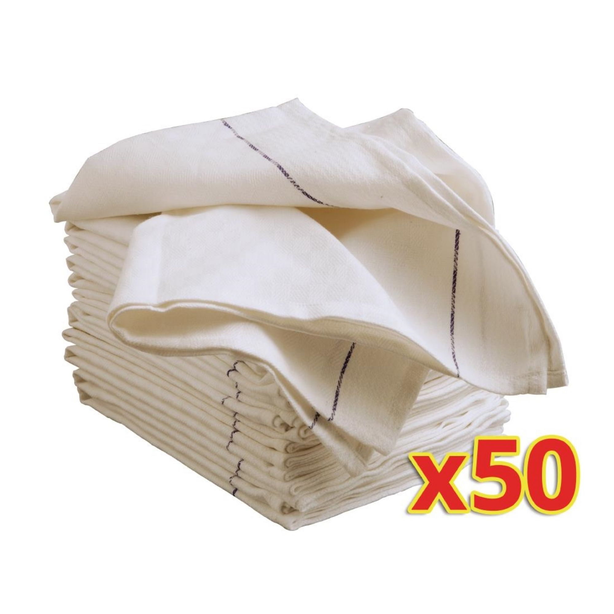 Picture of Vogue Bulk Buy Cotton Waiting Cloths (50 pack) - S114