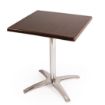 Picture of Special Offer Bolero Square Dark Brown Table Top and Base Combo - SA225