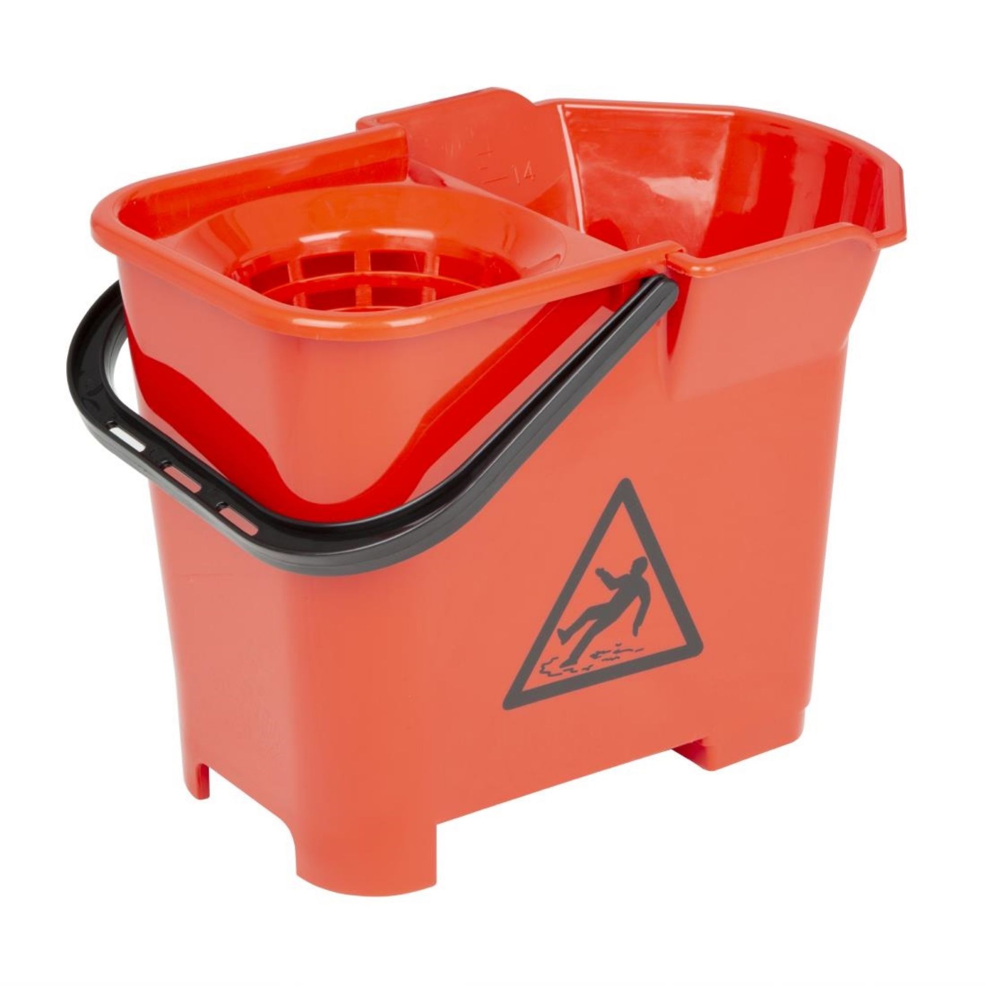 Picture of Jantex Colour Coded Mop Bucket Red - S222