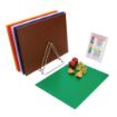 Picture of Hygiplas High Density Chopping Board Set Large 610x455x12mm (6 Pack) - S240