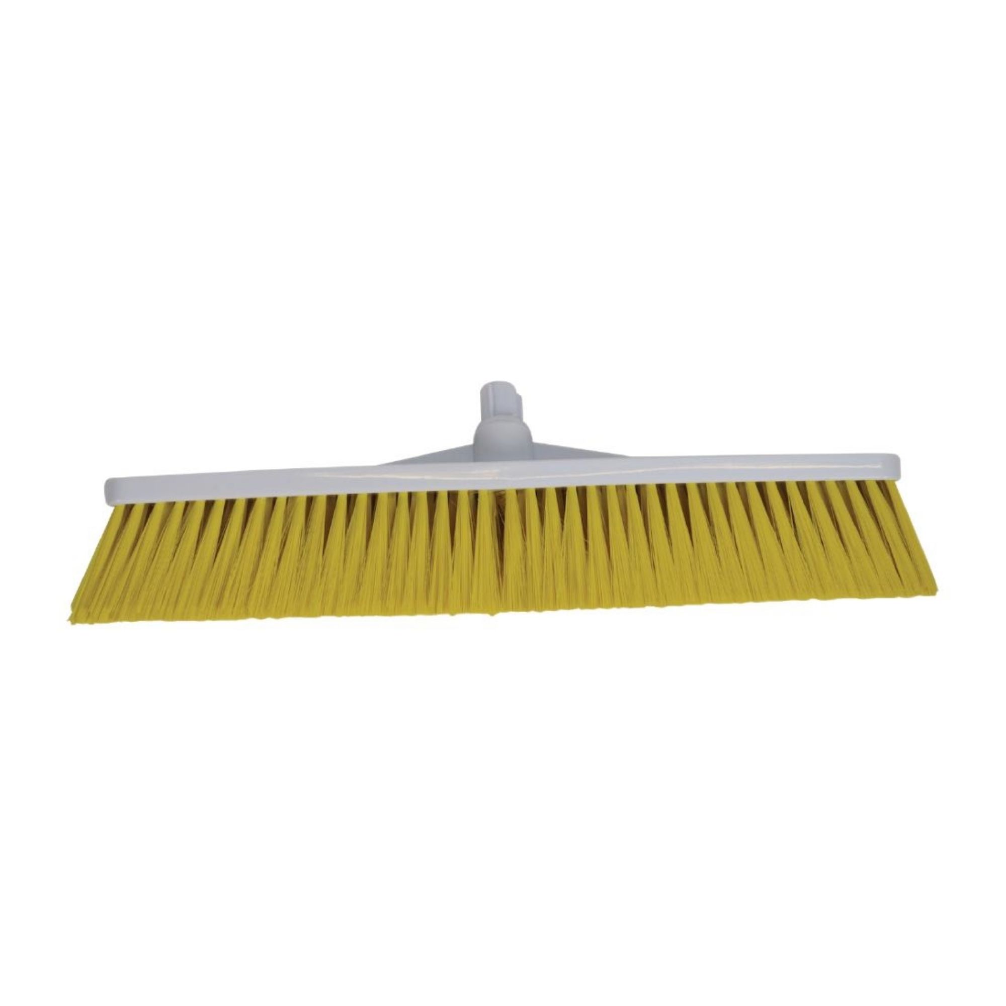 Picture of SYR Hygiene Broom Head Stiff Bristle Yellow - L875