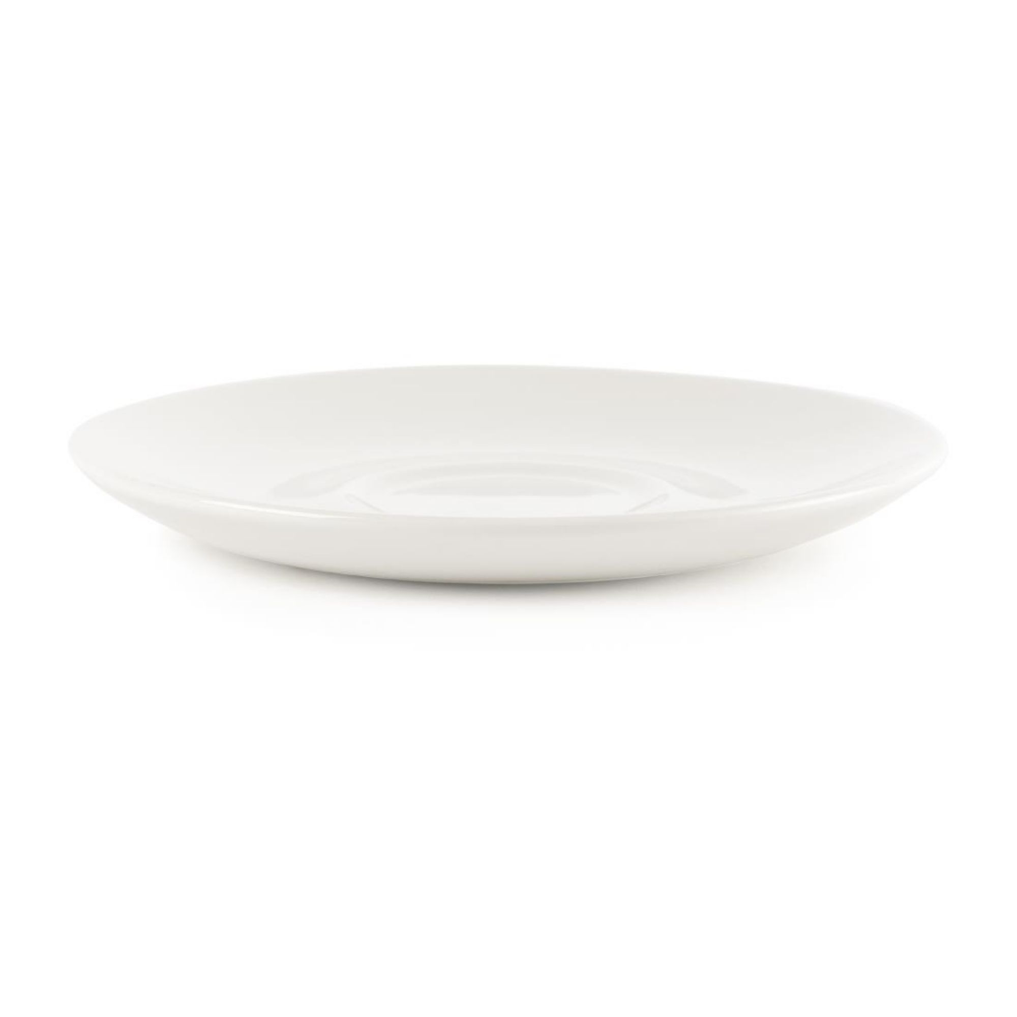 Picture of Churchill Plain Whiteware Saucers 160mm (24 pack) - P884