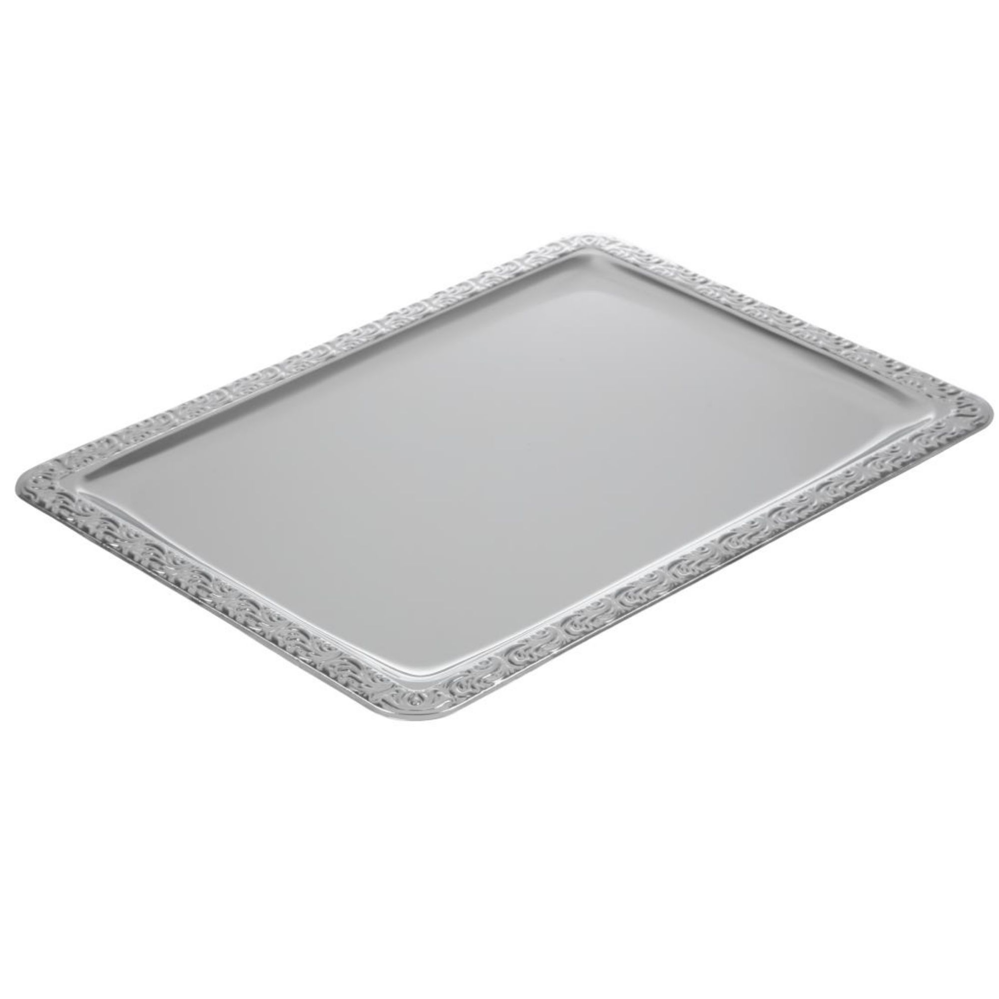 Picture of APS Stainless Steel Rectangular Service Tray 420mm - P005