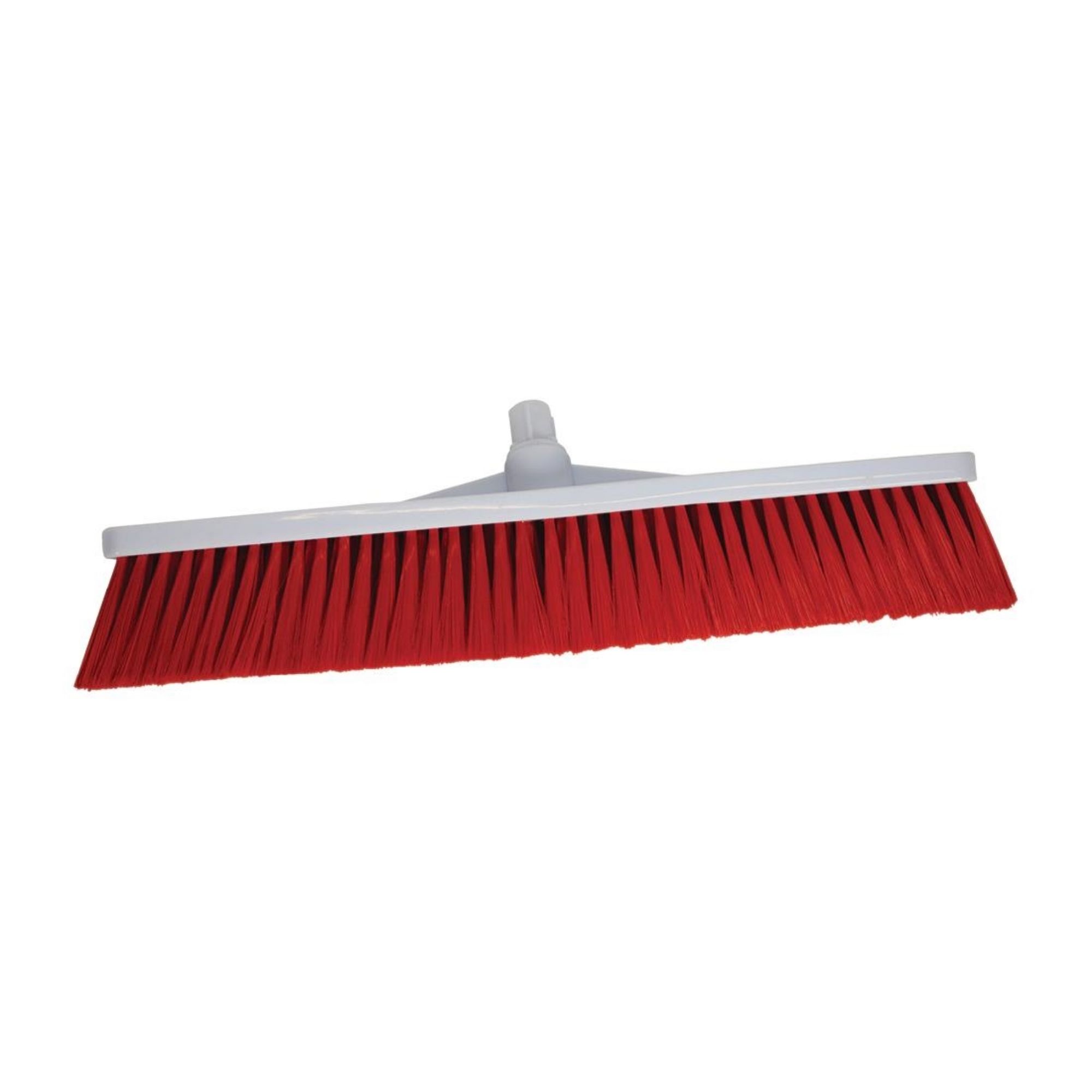 Picture of SYR Hygiene Broom Head Stiff Bristle Red - L872