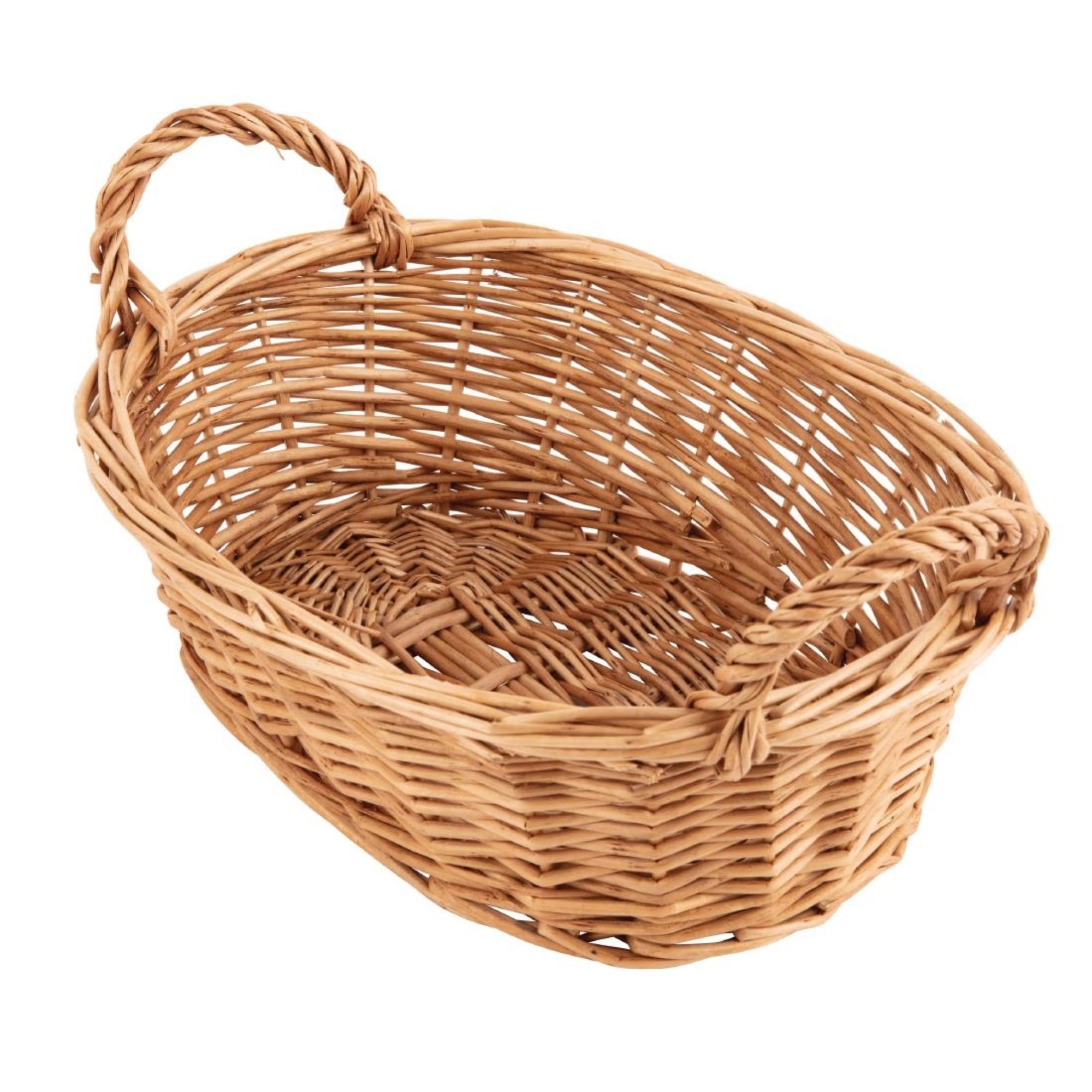 Picture of Olympia Willow Large Oval Table Basket - P763