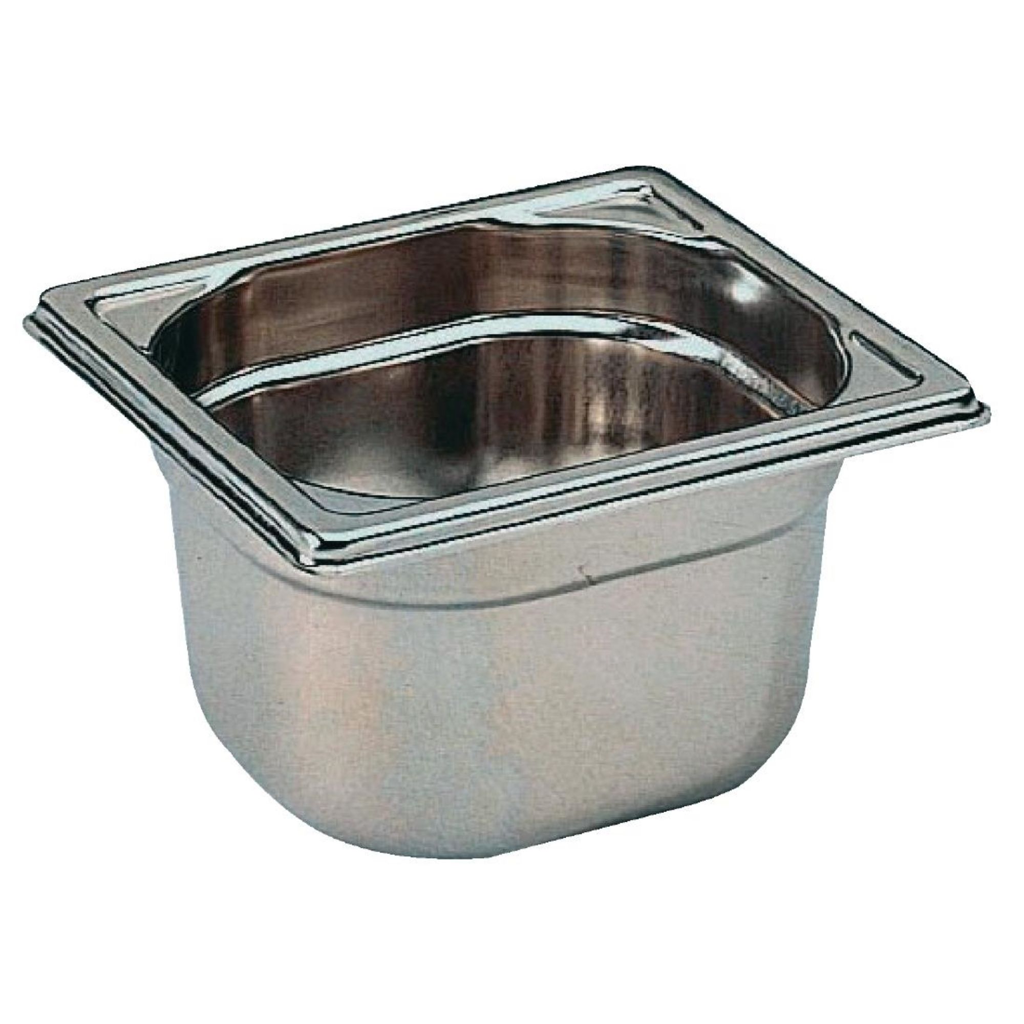 Picture of Matfer Bourgeat Stainless Steel 1/6 Gastronorm Tray 100mm - K075