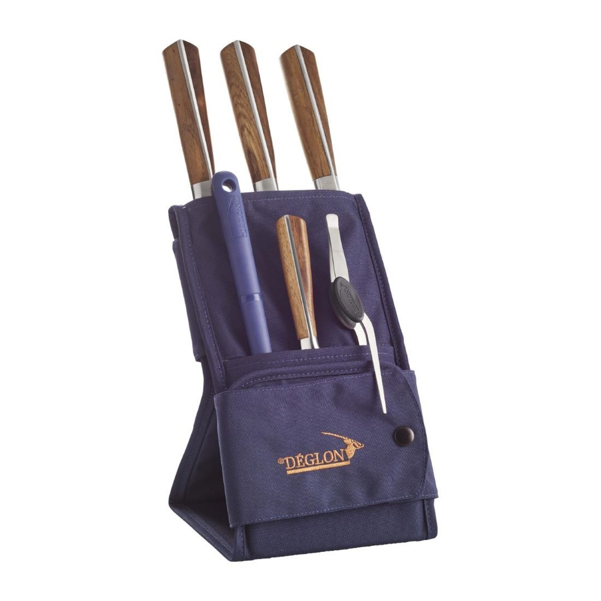 Picture of Deglon Stand Up Servicing Quiver Knife Block - JC933