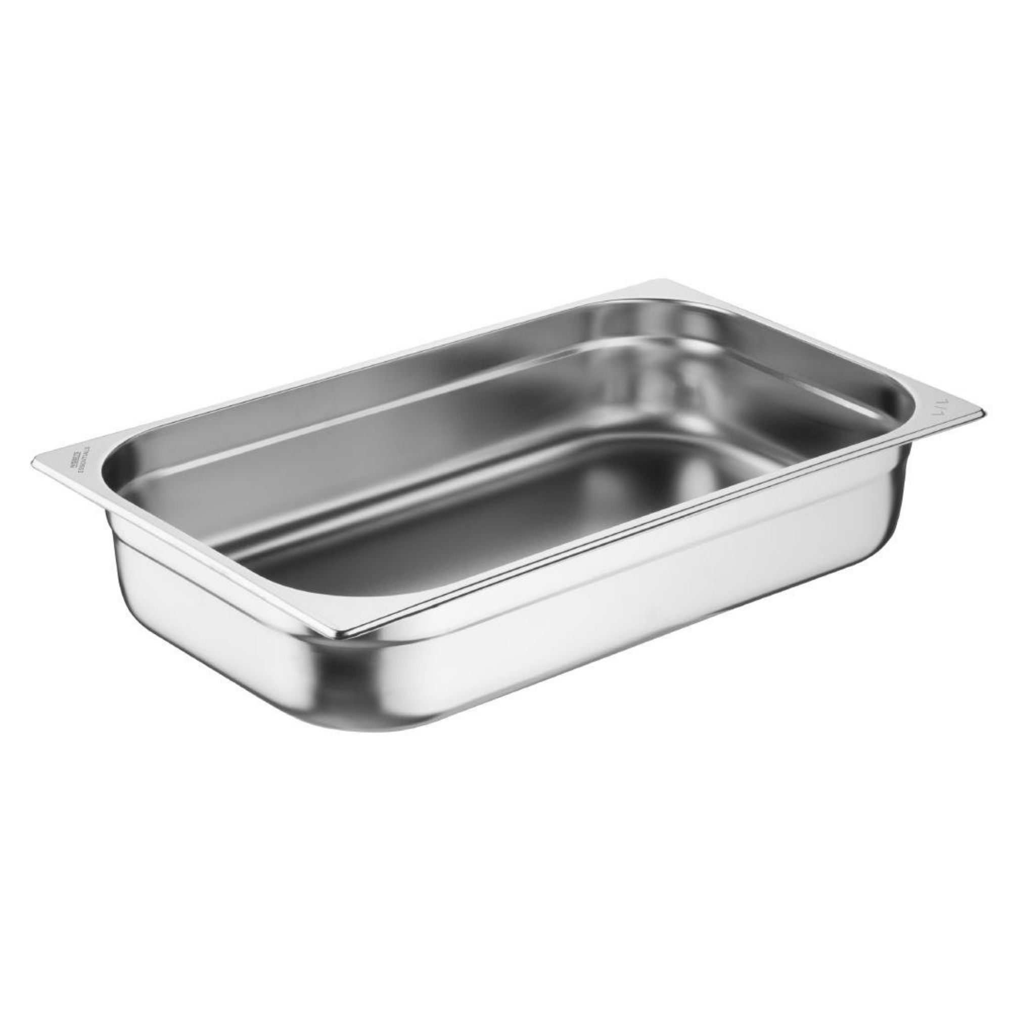 Picture of Caterboss Essentials Stainless Steel Gastronorm Tray 1/1 100mm (Pack 3) - JB370