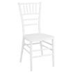 Picture of Bolero Chiavari Polypropylene Chairs White (4 Pack) - JA998