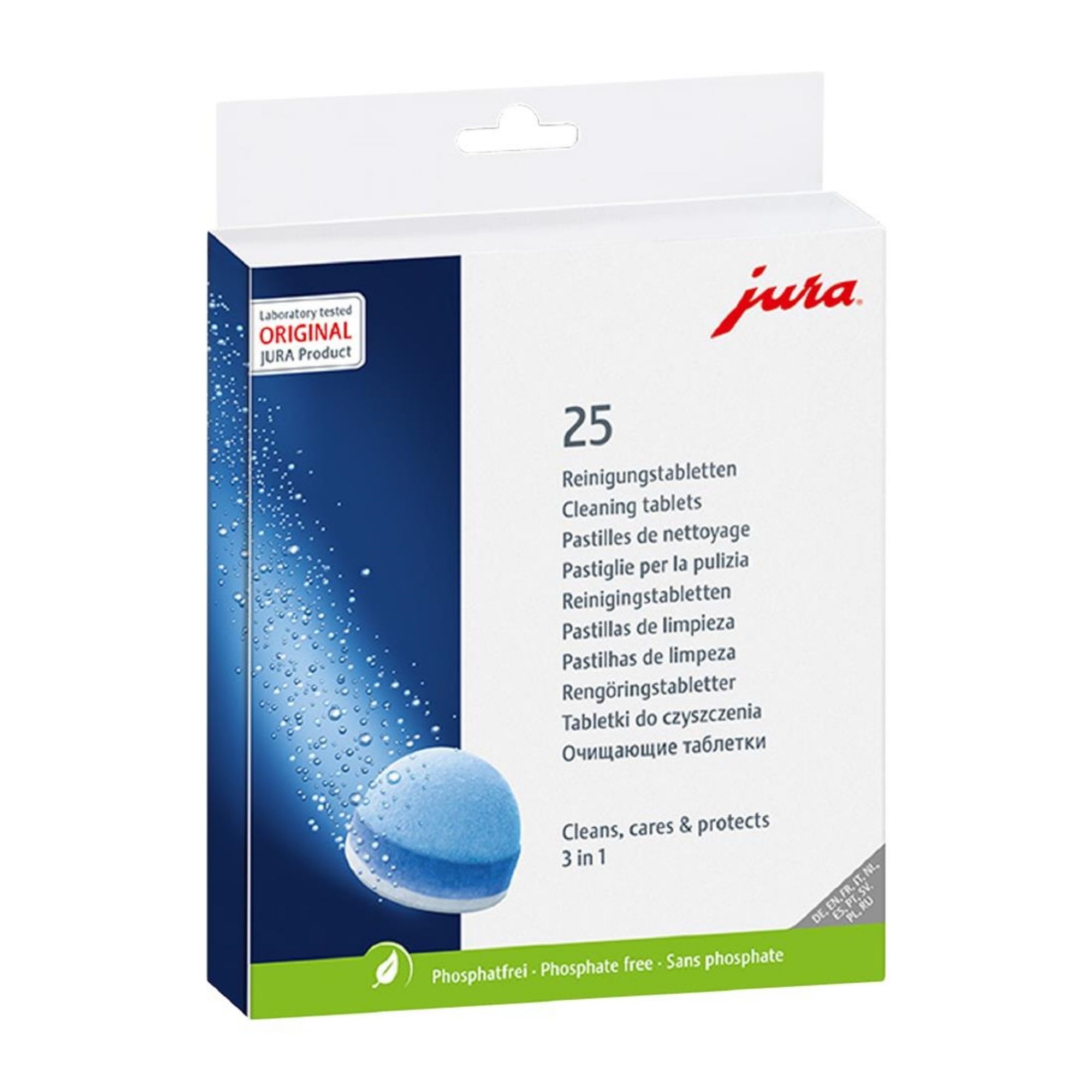 Picture of JURA 3-Phase Cleaning Tablets (25 Pack) - JA926