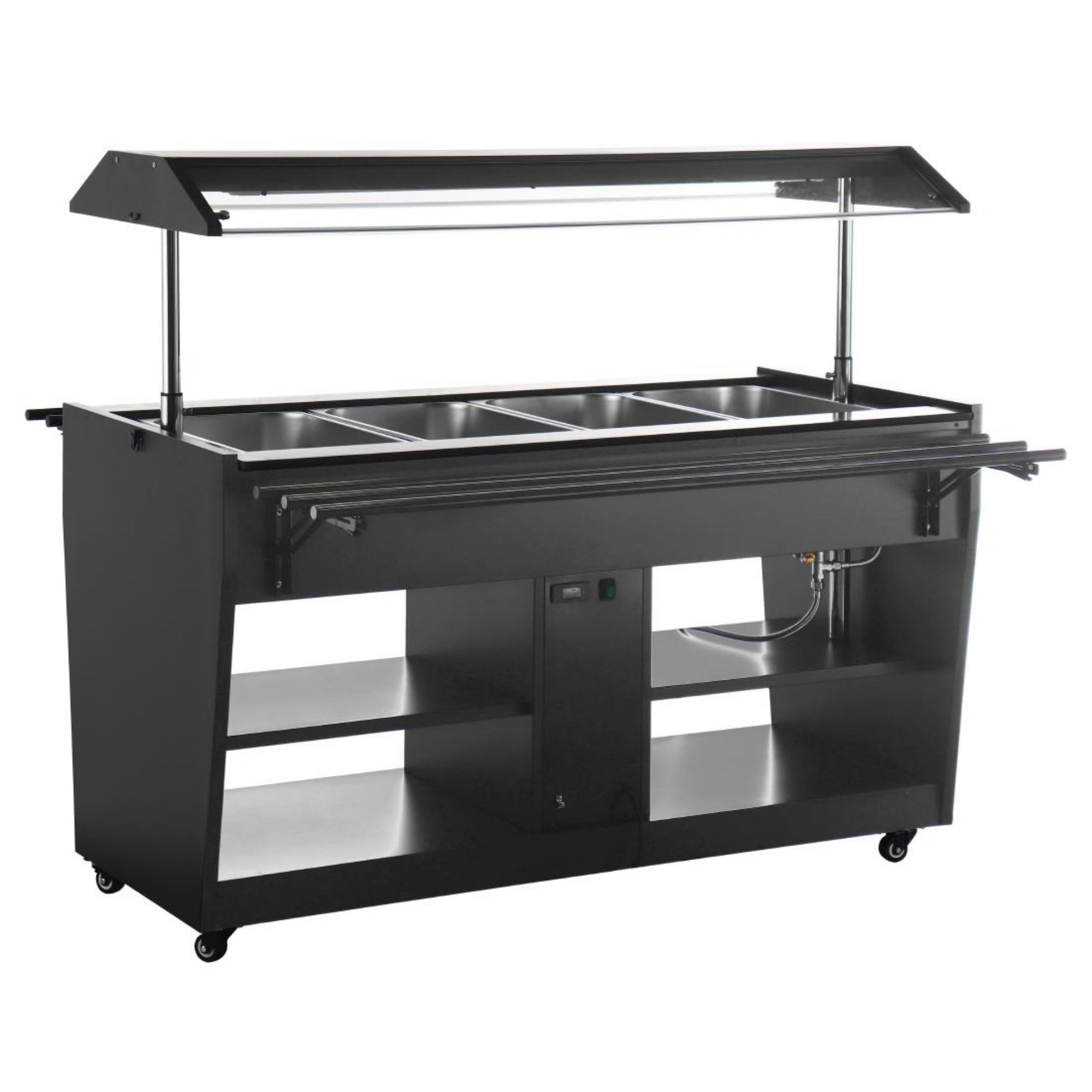 Picture of Buffalo Heated Buffet Bar Black - JA179