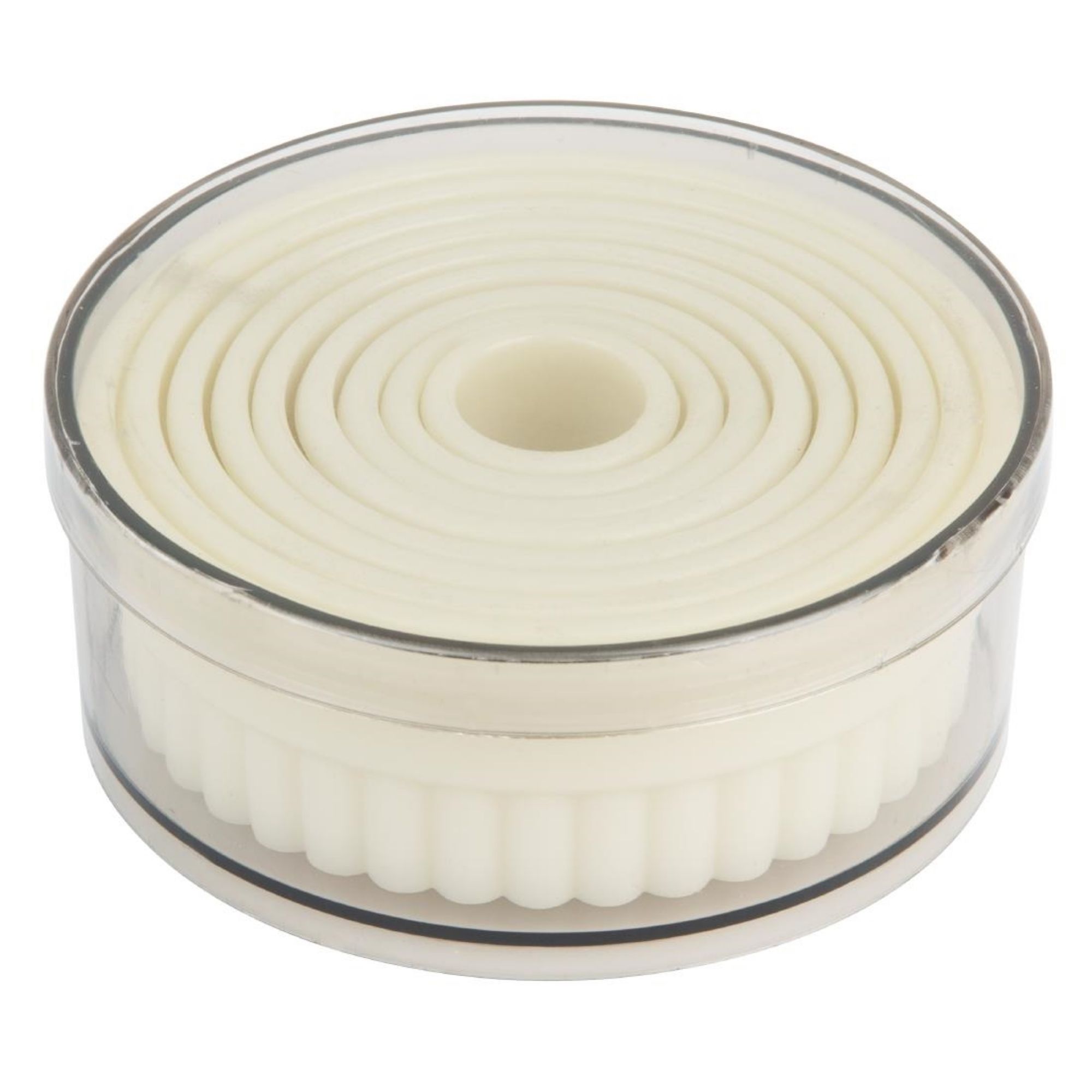 Picture of Vogue Serrated Round Pastry Cutters Nylon (Pack 9) - JA523