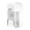 Picture of Tork OptiServe Coreless 2-Roll Toilet Roll Dispenser White - JA854