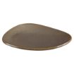 Picture of Olympia Ember Mahogany Triangle Plates 190x160mm (6 Pack) - JA559