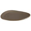 Picture of Olympia Ember Mahogany Triangle Plates 250x207mm (6 Pack) - JA558