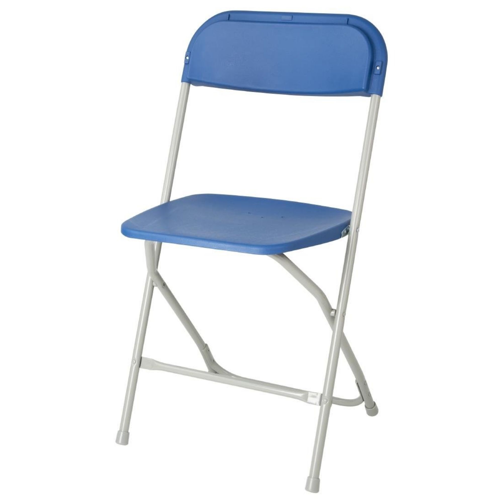 Picture of Bolero Folding Polypropylene Chairs Blue (10 Pack) - JA344