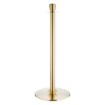 Picture of Bolero Flat Base Barrier Banner Posts Brushed Brass (2 Pack) - JA343