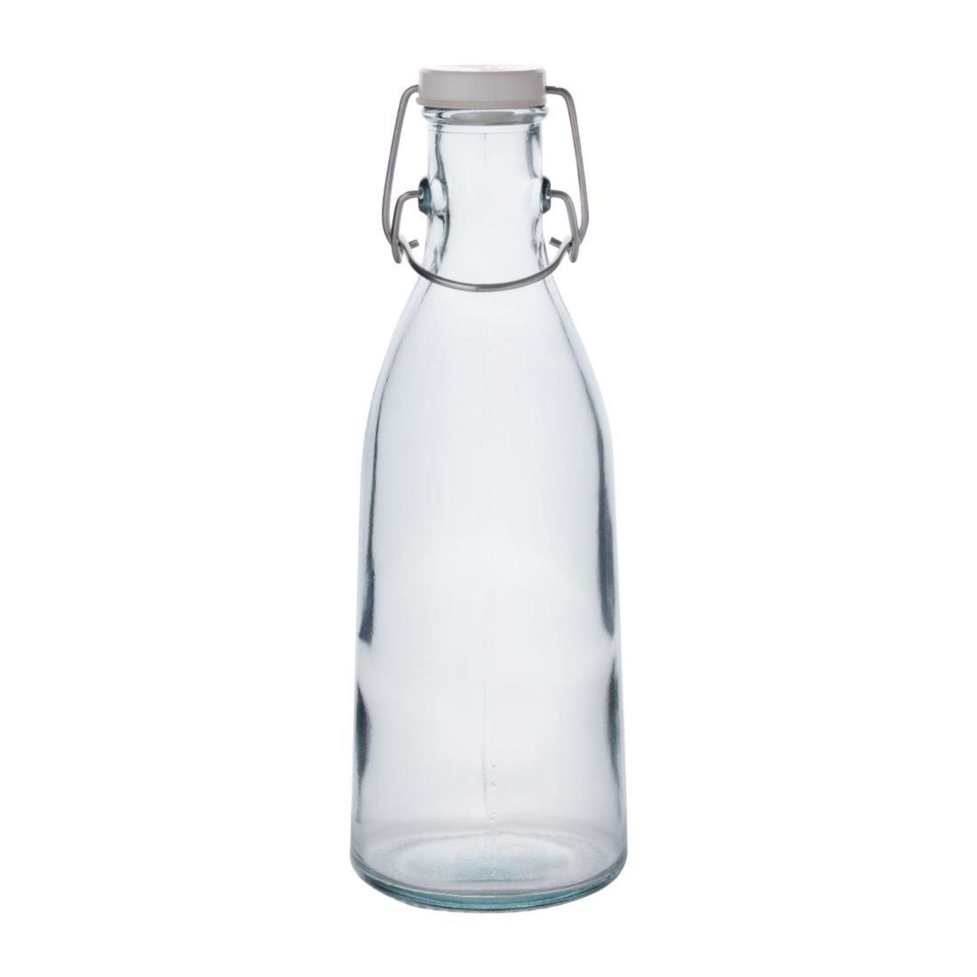 Picture of Olympia Recycled Glass Swing Top Bottles 1Ltr (6 Pack) - JA330