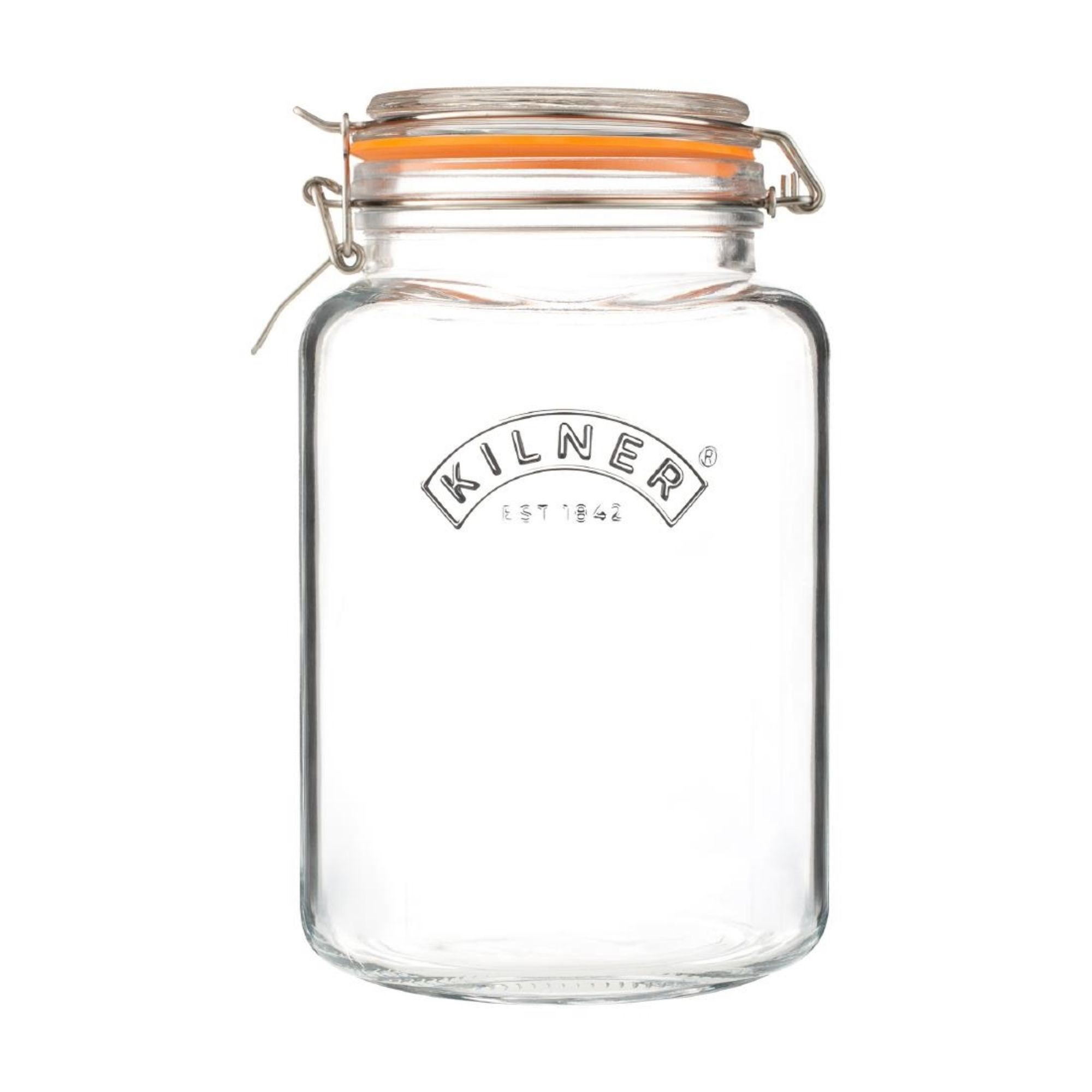 Picture of Kilner Clip Top Square Jar 3Ltr - JA613