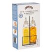 Picture of Kilner Oil Bottles and Metal Rack 300ml (2 Pack) - JA611