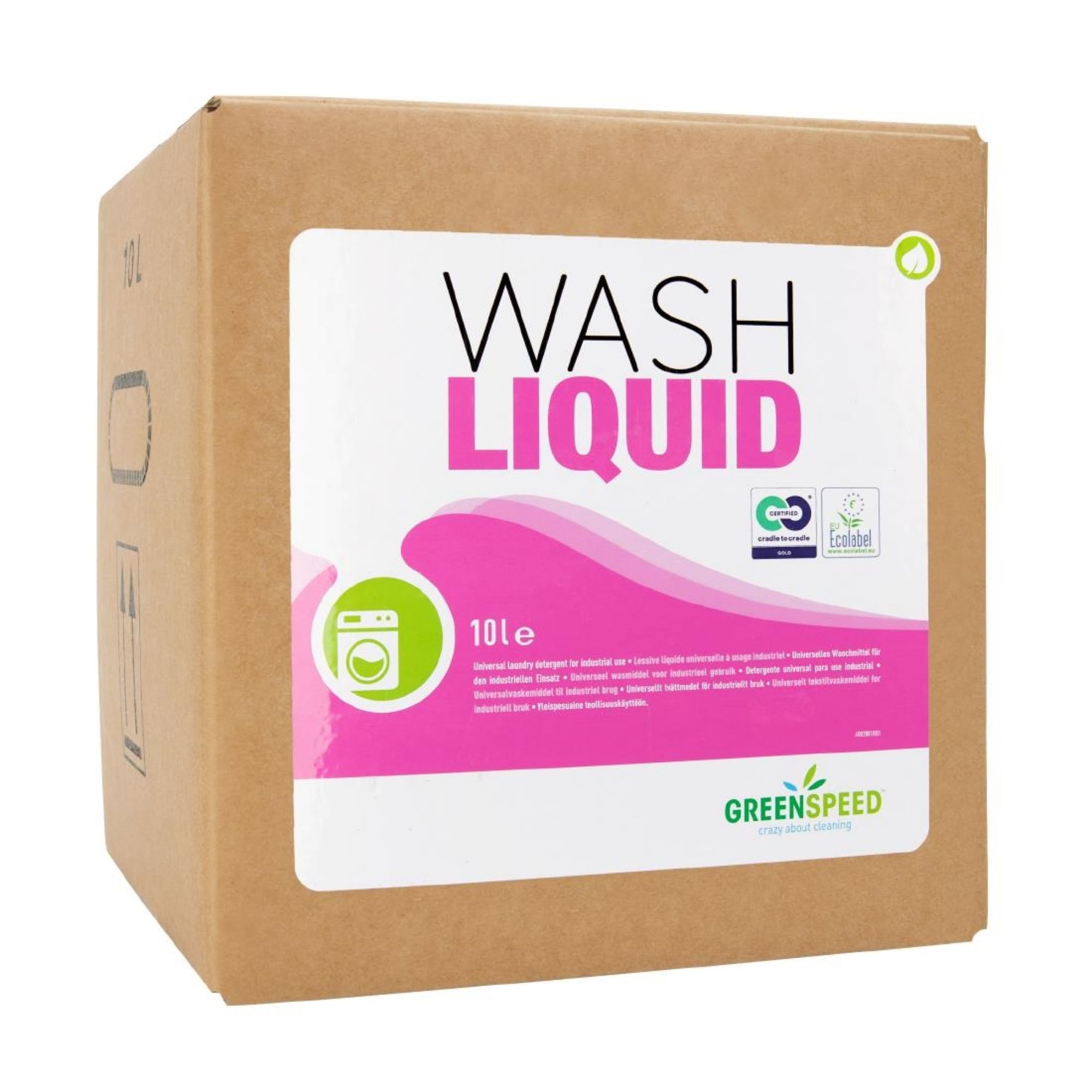 Picture of Greenspeed Wash Liquid Laundry Detergent Bag-in-Box 10Ltr - HZ946