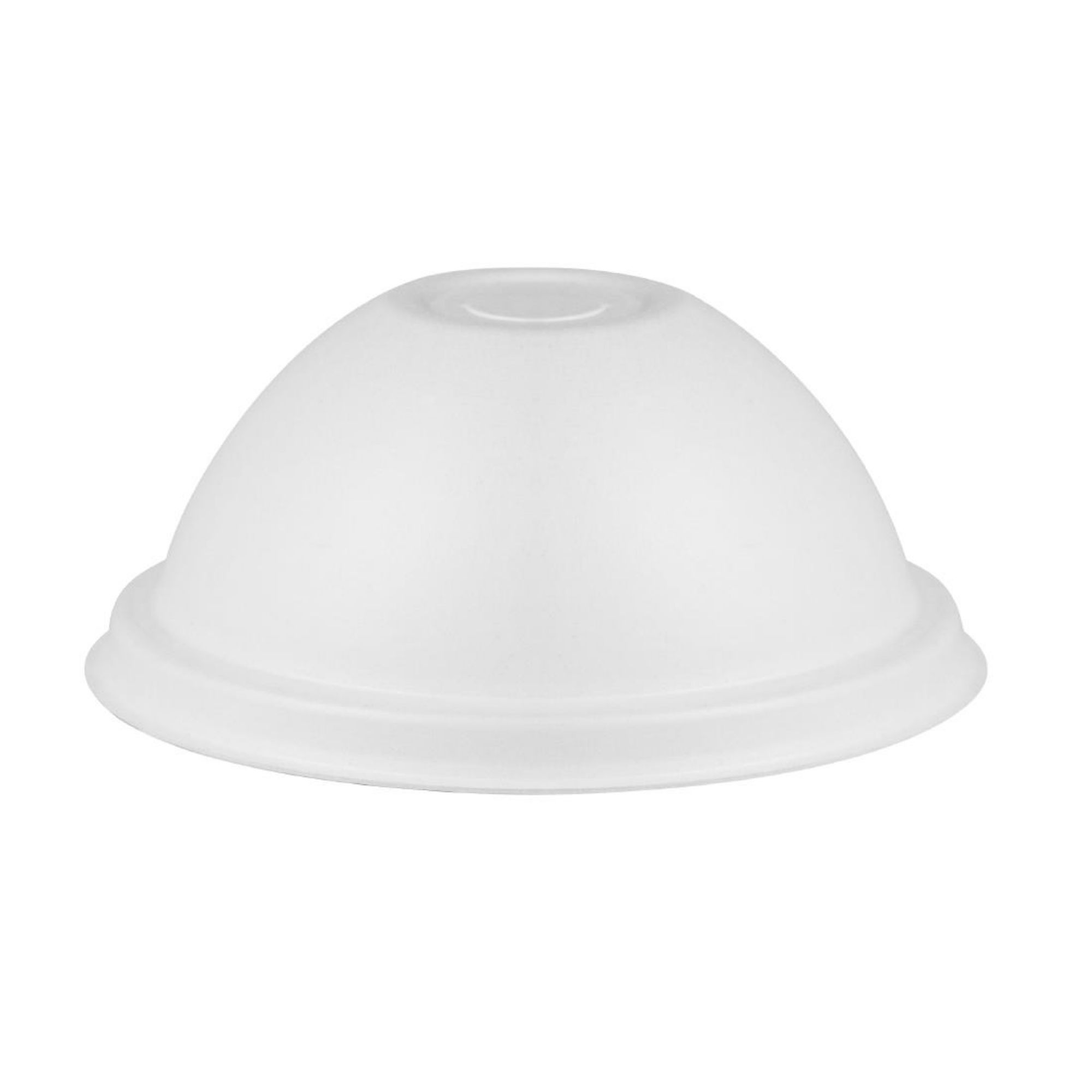 Picture of Vegware Nourish Moulded Fibre Cold Cup Dome Lids with Hole 89-Series (1000 Pack) - HZ943